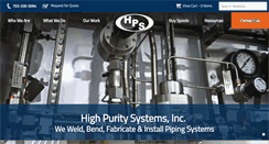 Desktop Screenshot of highpurity.com